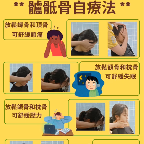 髗骶骨自療法 髗骶骨自療法 改善睡眠、提升身體及創傷修復